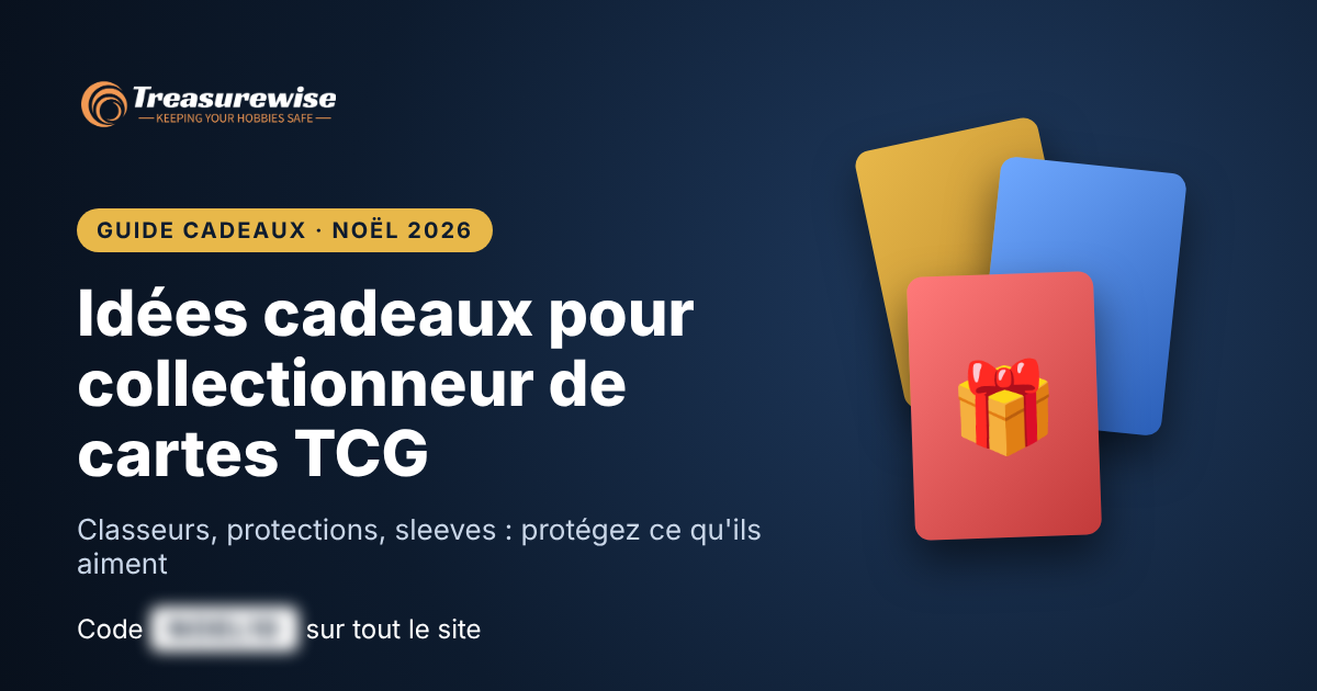 Idées cadeaux Noël 2026 : collectionneur de cartes TCG