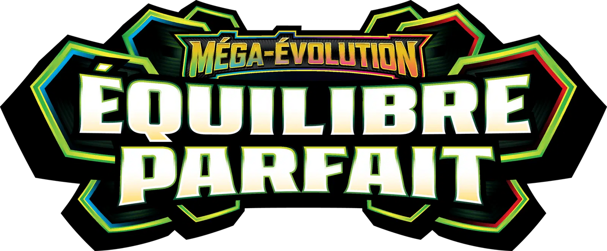 Logo de l’extension Pokémon Méga-Évolution Équilibre Parfait