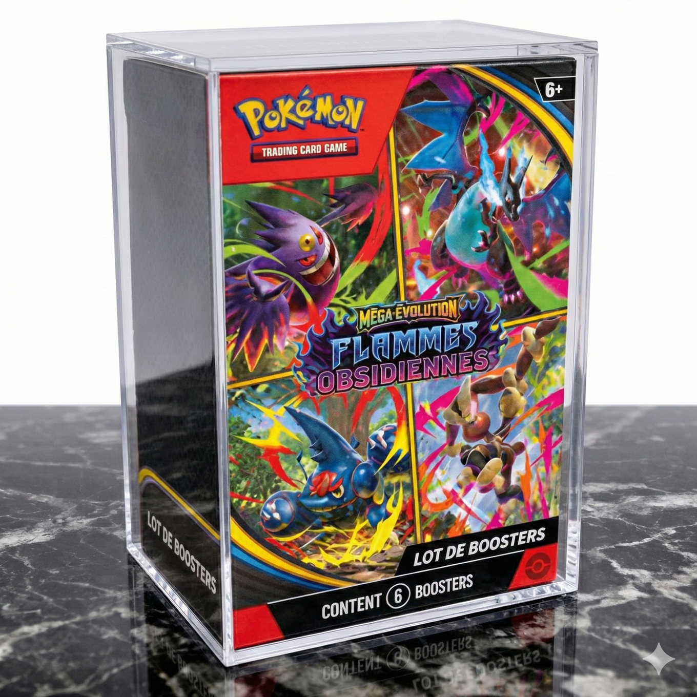 Protection acrylique bundle Pokémon Treasurewise – Display anti-UV premium