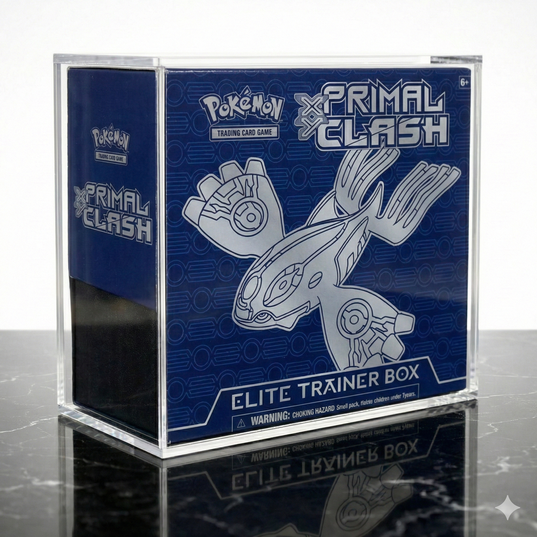 Boîte de protection en plastique transparent pour entraîneur d'élite ETB, 5 pièces, cadre de paquet de cartes, vitrine de protection transparente pour pokemon  15