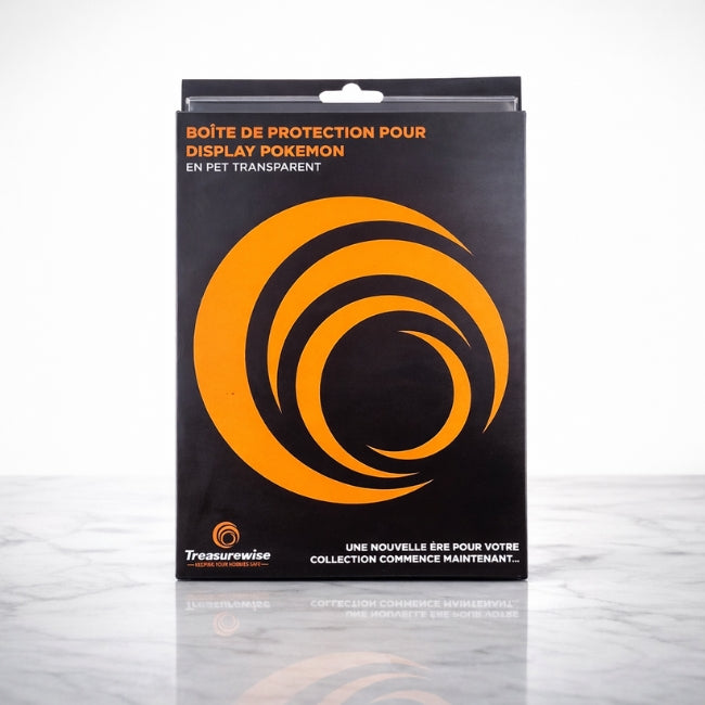 Protection PET souple boîte boosters Pokémon x5 Treasurewise – Anti-UV