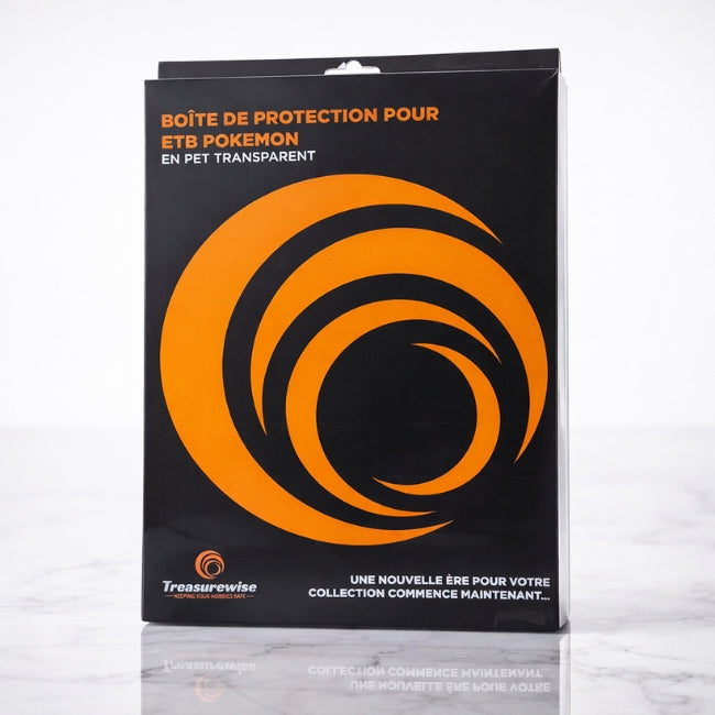 Protection PET souple ETB Pokémon x5 Treasurewise – Anti-UV & transparente