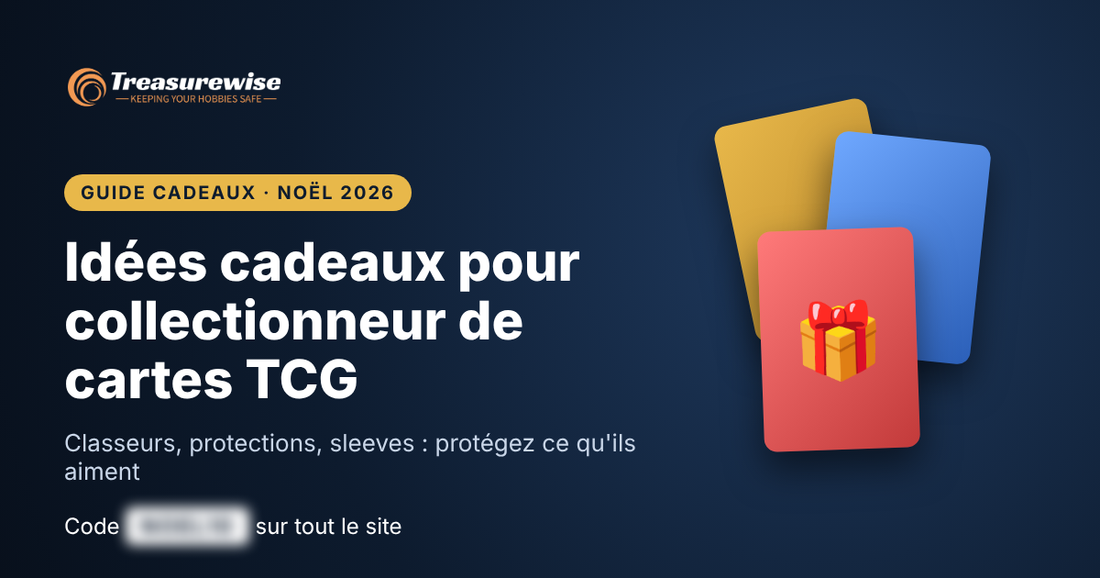 Idées cadeaux Noël 2026 : collectionneur de cartes TCG