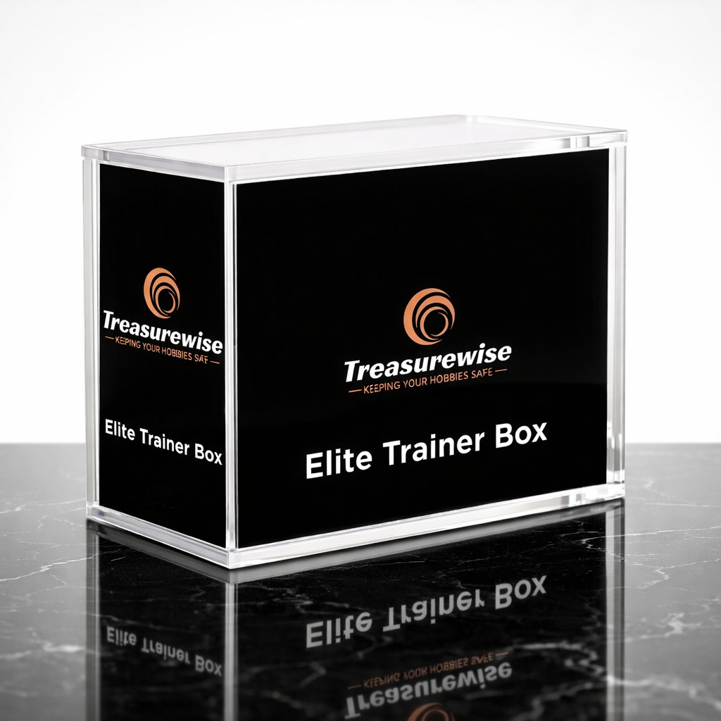 Protection acrylique coffret dresseur d’élite Pokémon Treasurewise – Anti-UV