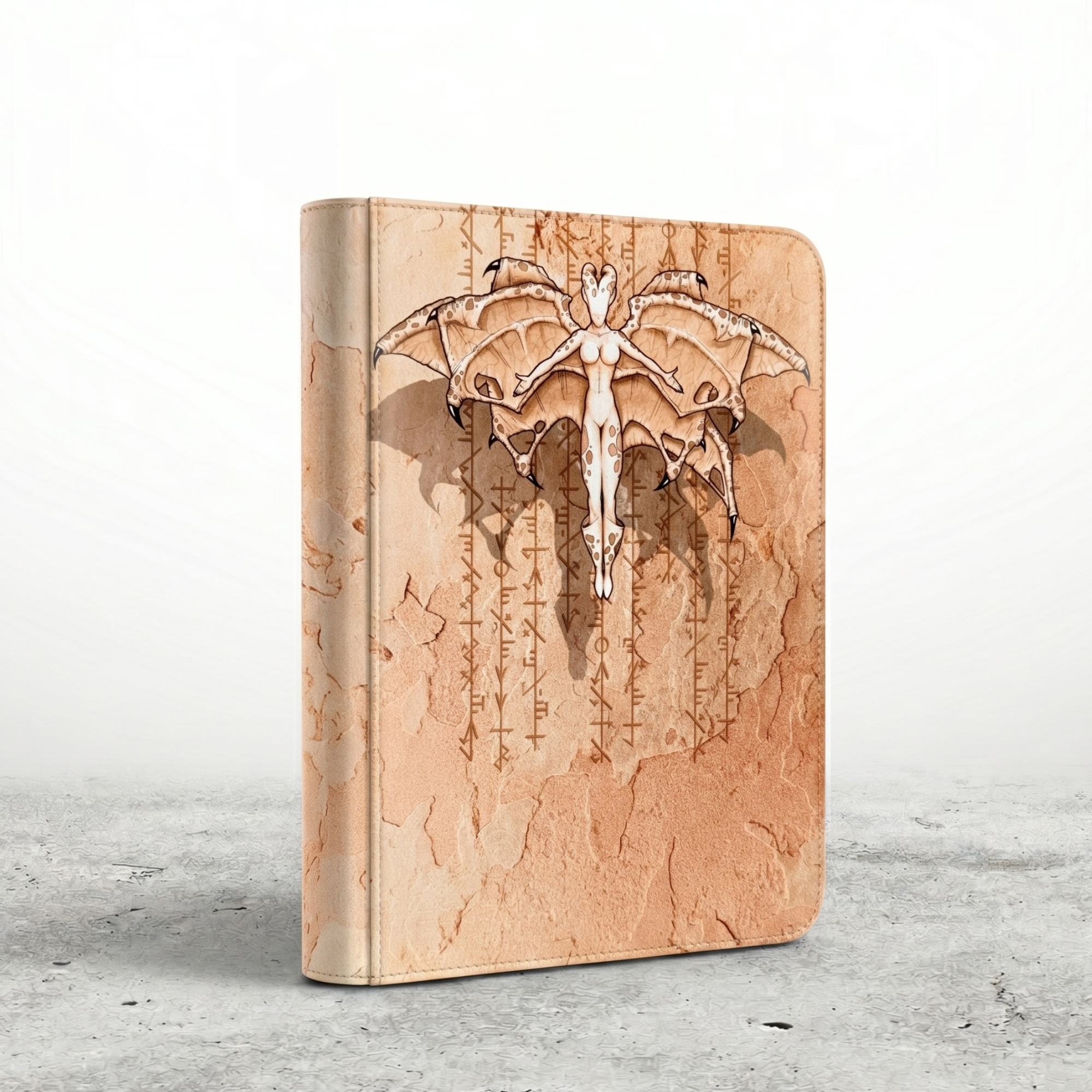 WiseGuard Zip Binder - Faceless Deamon - (360)
