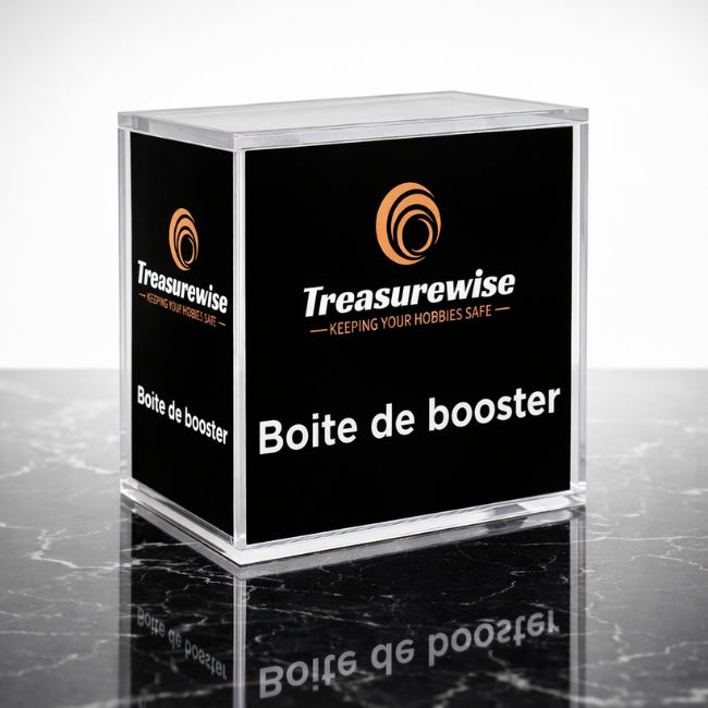 Protection acrylique boîte booster Pokémon Treasurewise – Display anti-UV