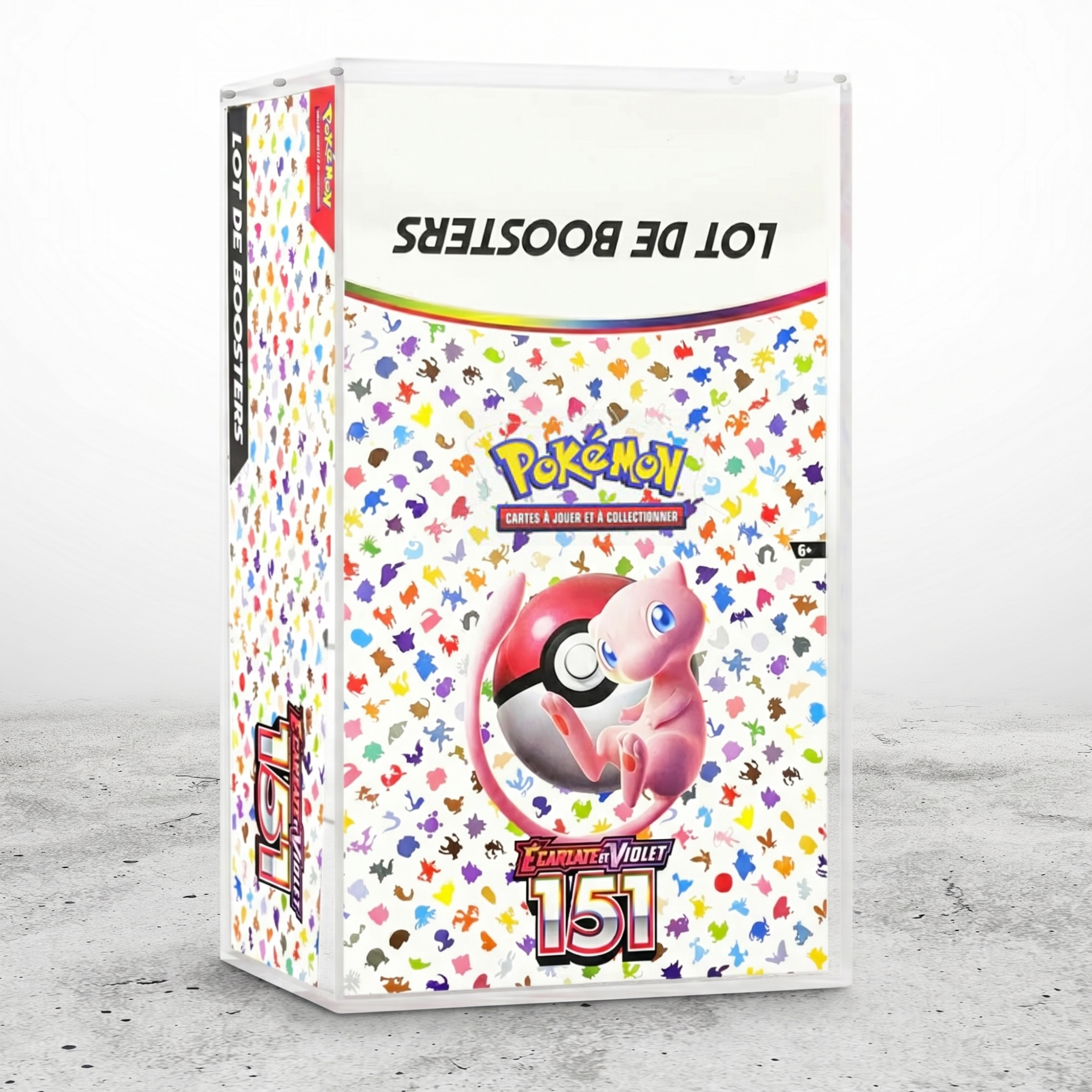 Protection acrylique  anti-UV pour case de bundle Pokémon