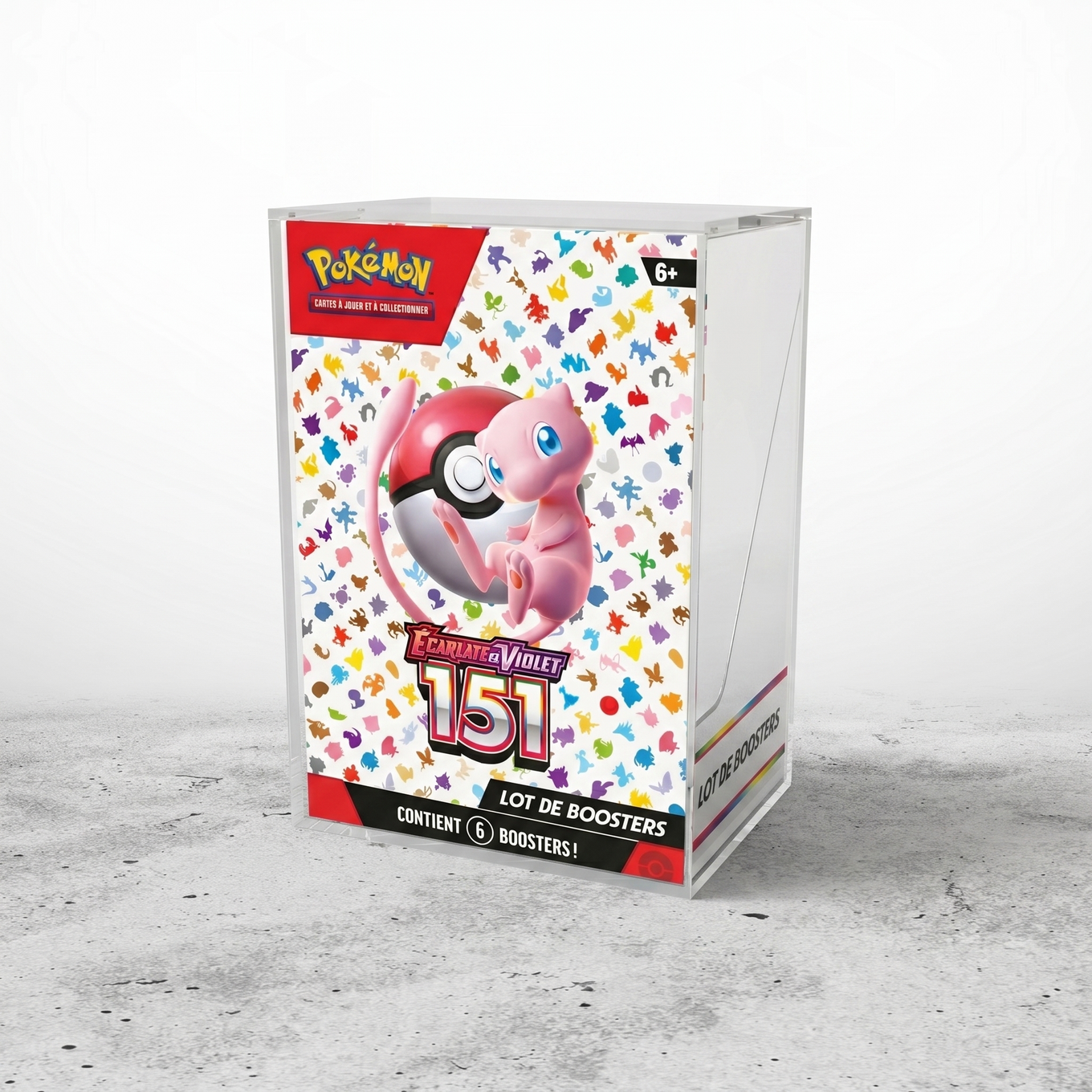 Protection acrylique anti-UV pour bundle Pokémon