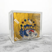 Protection acrylique boîte boosters Pokémon Wizard & EX Treasurewise – Anti-UV