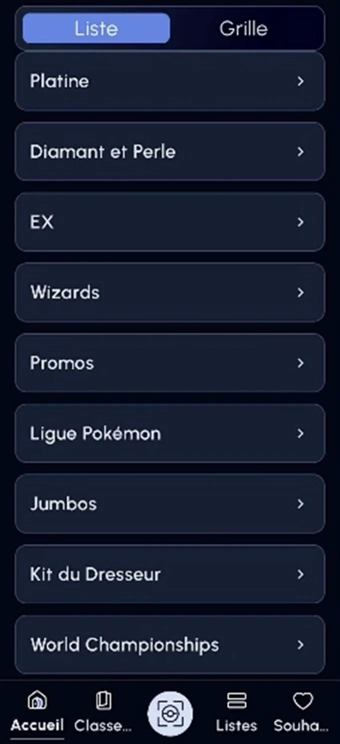 Détail extension PokéCardex