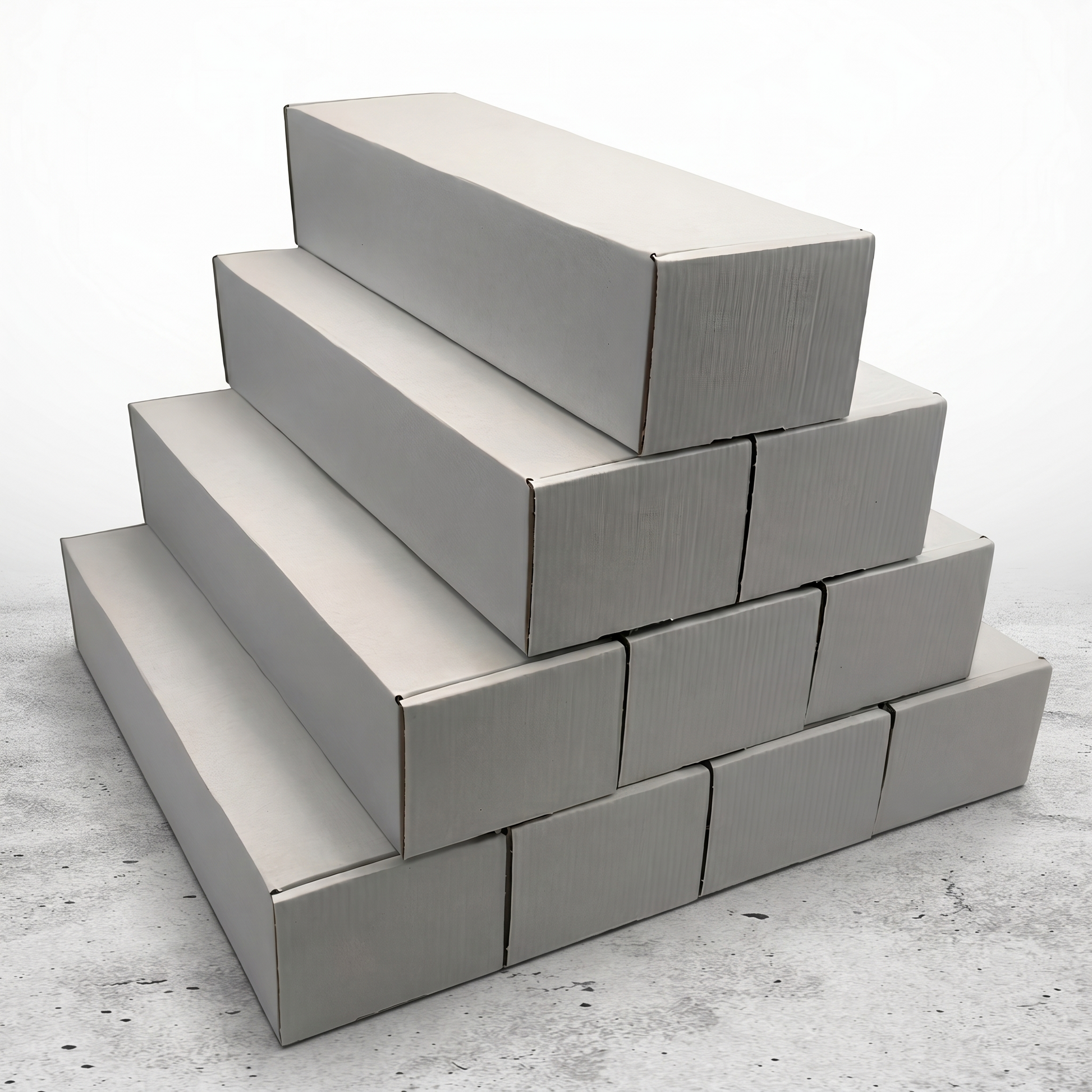 Boîtes de rangement pliables 1000 cartes empilées en pyramide