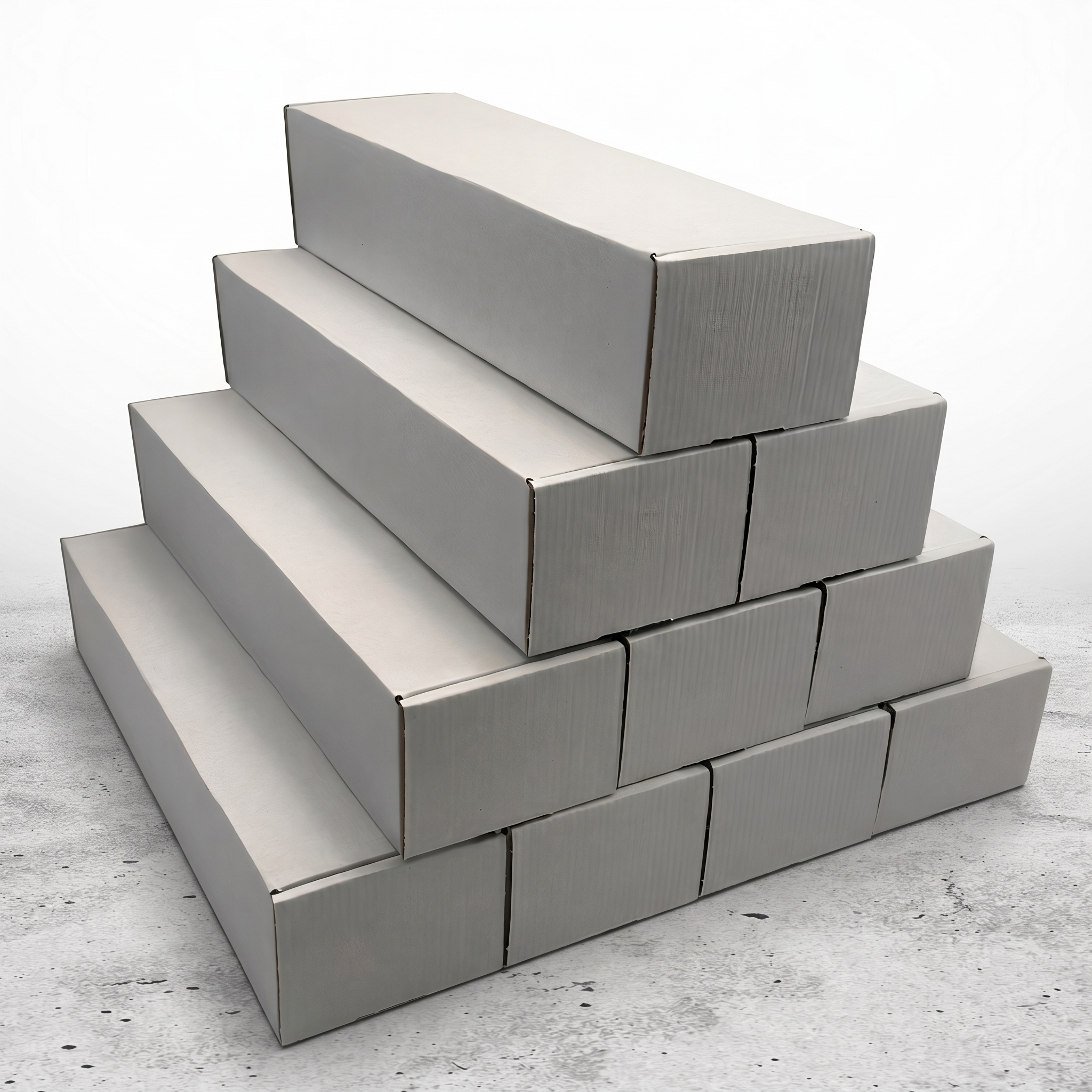 Boîtes de rangement pliables 1000 cartes empilées en pyramide